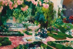 El jardín de Sorolla en CaixaForum Sevilla