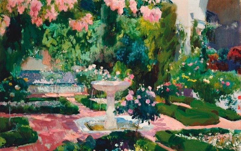 El jardín de Sorolla en CaixaForum Sevilla