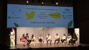 Alumnos y exalumnos del Colegio BrotMadrid hablan en Caixa Forum de lo que ha supuesto para ellos estudiar en ese centro.