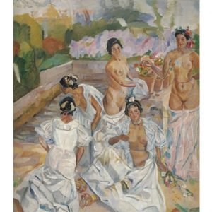 Francisco Iturrino en el Thyssen con Cajasol y Caixa