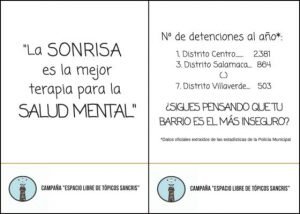 La Caixa y el Ayuntamiento de Madrid financian esta campaña de política en los bares