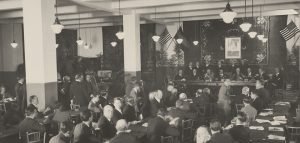 Inauguración del servicio telefónico entre España y Estados Unidos