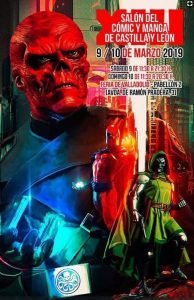Cartel del Salón del Comic y Manga de Valladolid