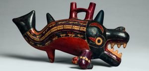Cerámica Nasca figura animal