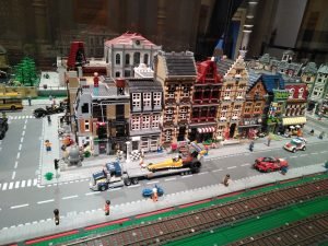 Pueblo invernal Lego