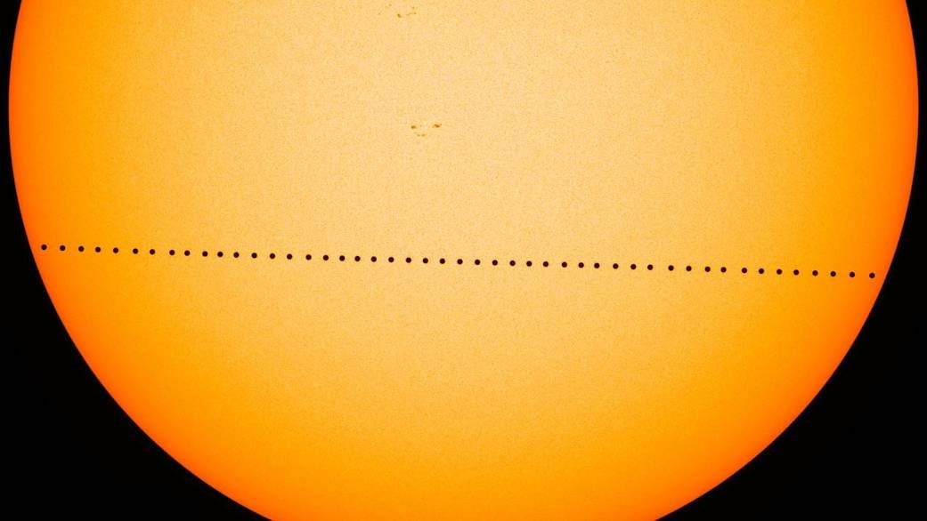 Tránsito de Mercurio, hoy en el Planetario de Madrid