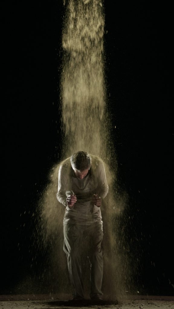 Bill Viola, Earth Martyr, Martyrs Series, 2014 @ Bill Viola Studio