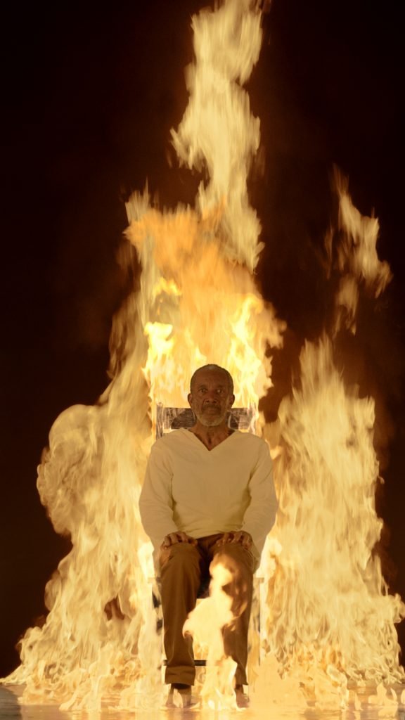 Bill Viola, Fire Martyr, Martyrs Series, 2014 @ Bill Viola Studio