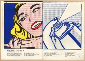 Roy Lichtenstein. Girl/Spray Can from Walasse Ting. 1¢ Life, 1963. © The Trustees of the British Museum. © Estate of Roy Lichtenstein/All rights reserved/ VEGAP 2020.