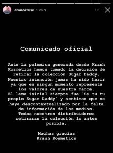 Comunicado de la empresa denunciada por FACUA