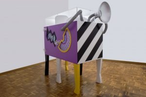 Mónica Rikić, La máquina que juega sola, 2021. Producción de la Fundación ”la Caixa”© Julieta Feroz.