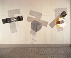 Nacho Criado Discoidales 1985. Técnica mixta. Colección de Arte Contemporáneo Fundación ”la Caixa”.