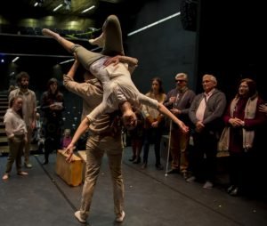 Proyecto Bailar La Danza Sin Verla. Asociación Compañía Danza Vinculados. Granada. Convocatoria programa Art for Change de Fundación ”la Caixa”.