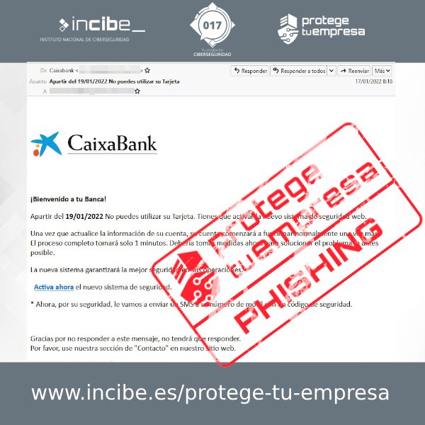 Nuevo intento de estafa a clientes de CaixaBank